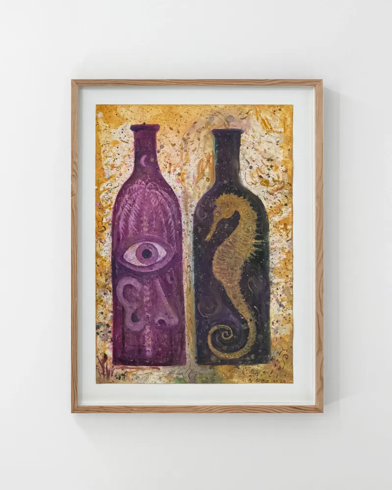 Anders Brinch: Self-portrait no. 6 (Alcohol and Alchemy), 2026