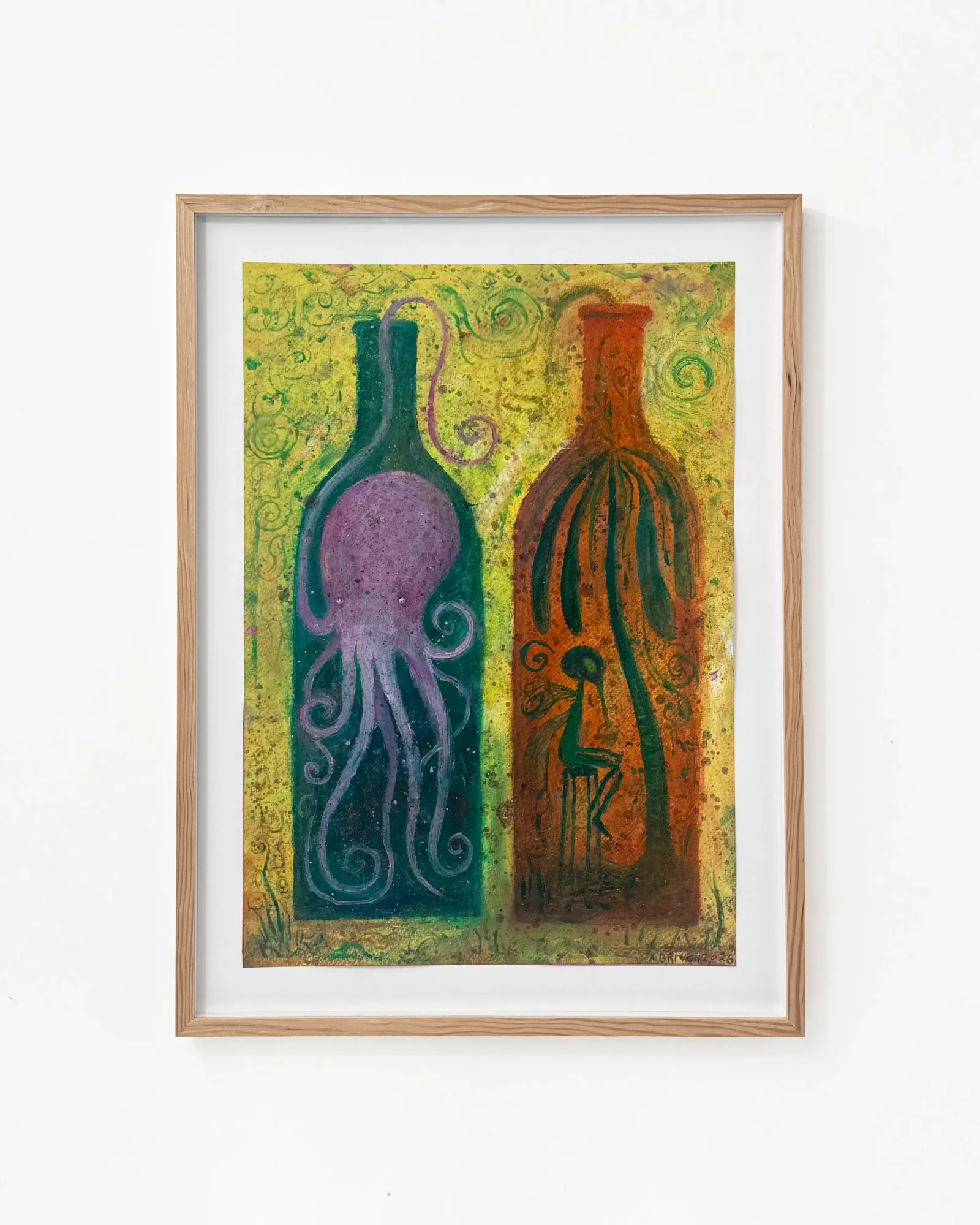 Anders Brinch: Self-portrait no. 5 (Alcohol and Alchemy), 2026