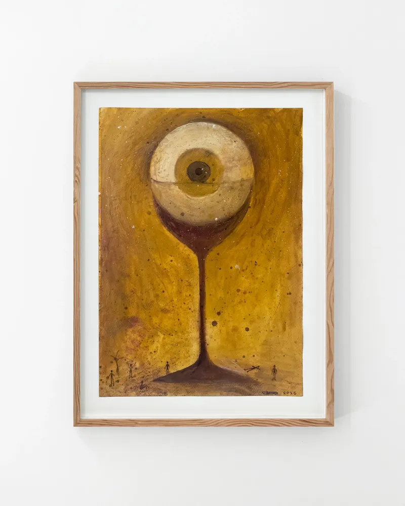 Anders Brinch: Self-portrait no. 3 (Alcohol and Alchemy), 2026