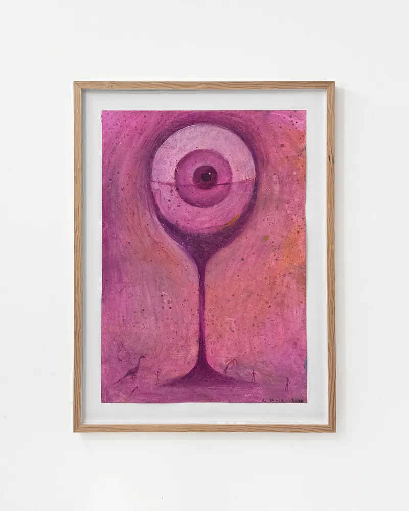 Anders Brinch: Self-portrait no. 4 (Alcohol and Alchemy), 2026