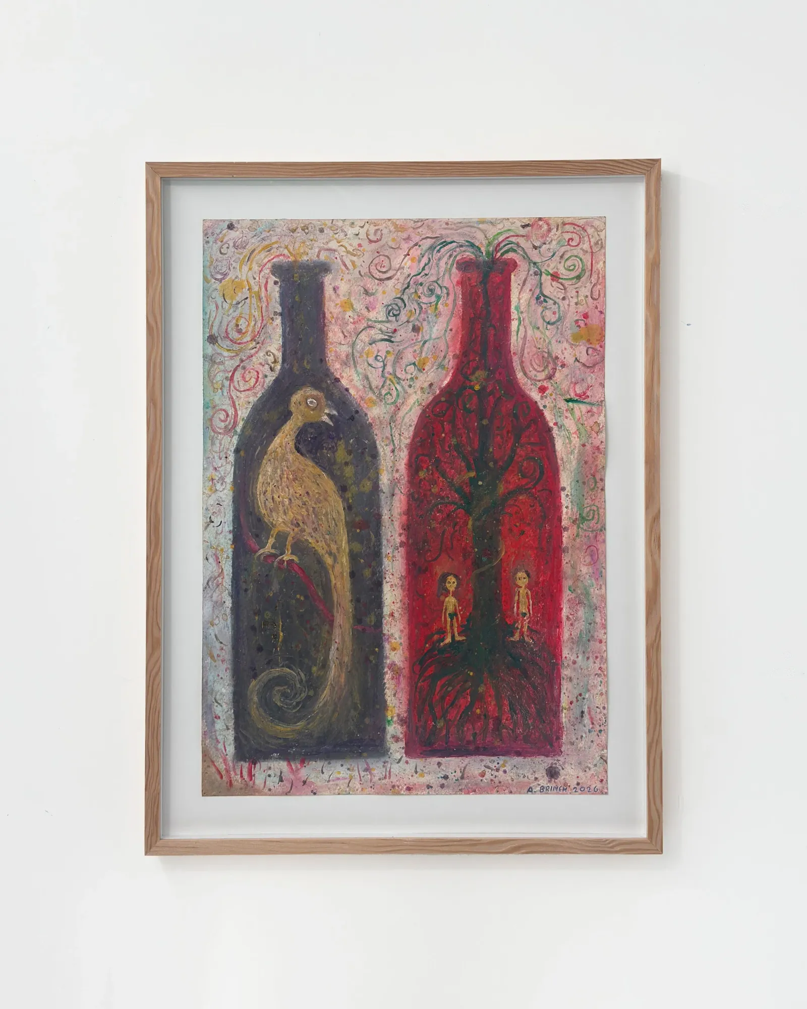 Anders Brinch: Self-portrait no. 2 (Alcohol and Alchemy), 2026