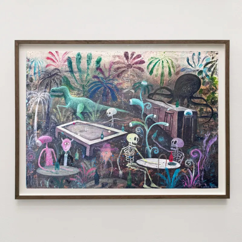 Anders Brinch: Café Malmø (Island Madness), 2024