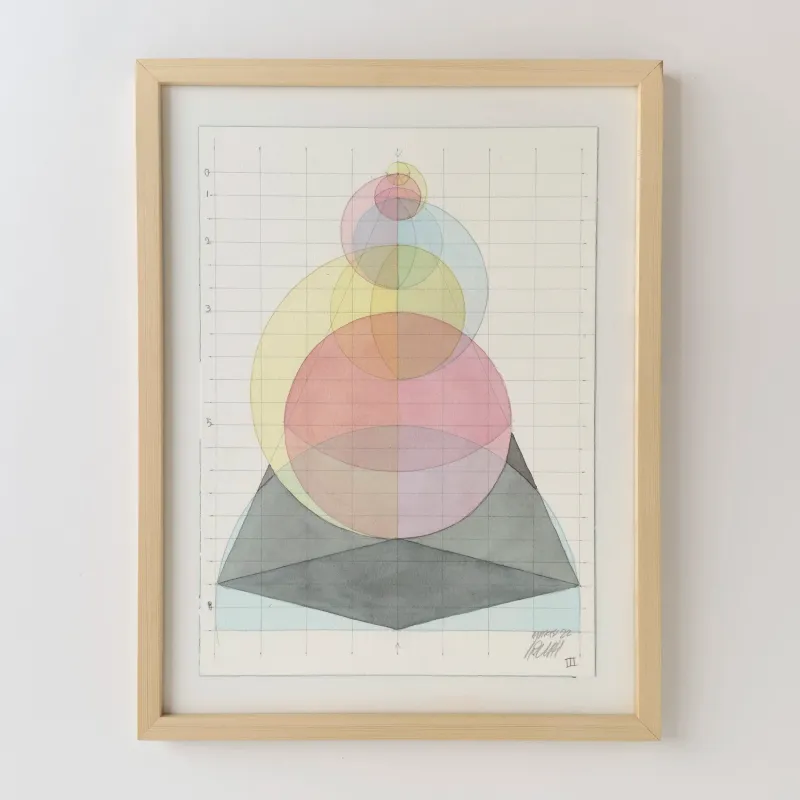 Ann Linn Palm Hansen: Fibonacci-trekant (III), 2022