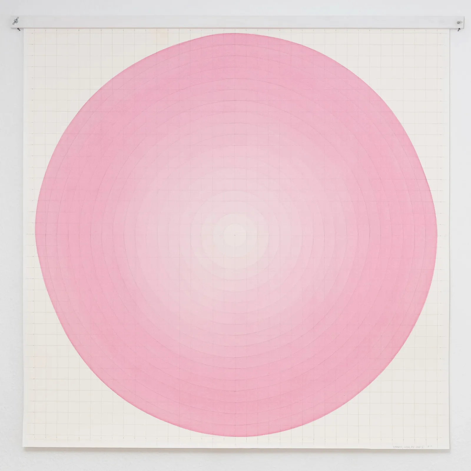 Ann Linn Palm Hansen: Circle Gradient from Center, 2018
