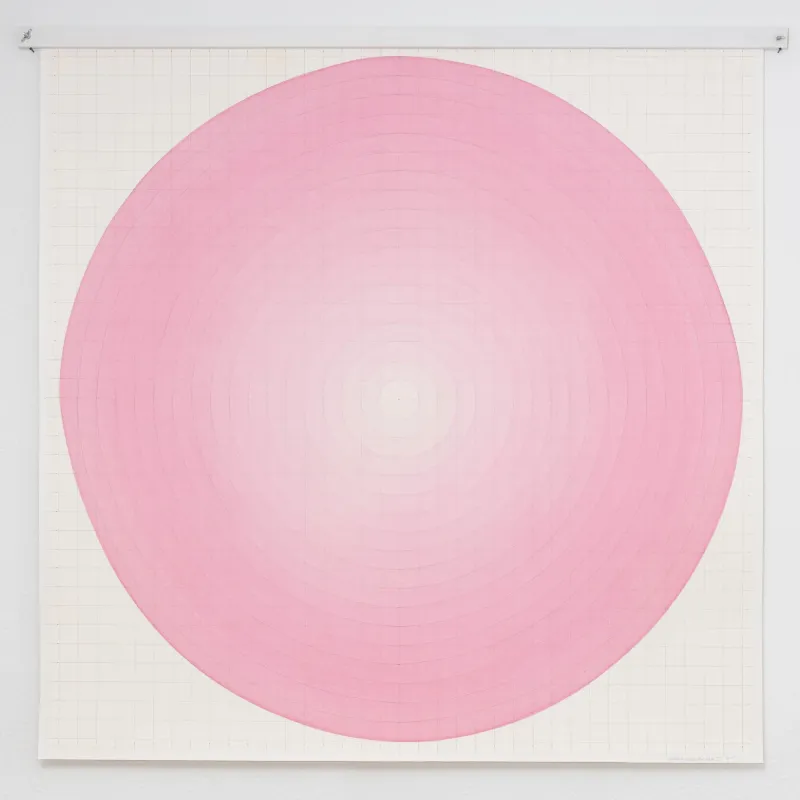 Ann Linn Palm Hansen: Circle Gradient from Center, 2018