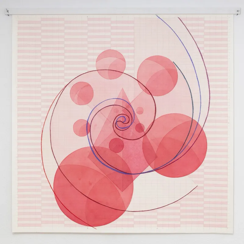 Ann Linn Palm Hansen: Fibonacci Reds, 2018