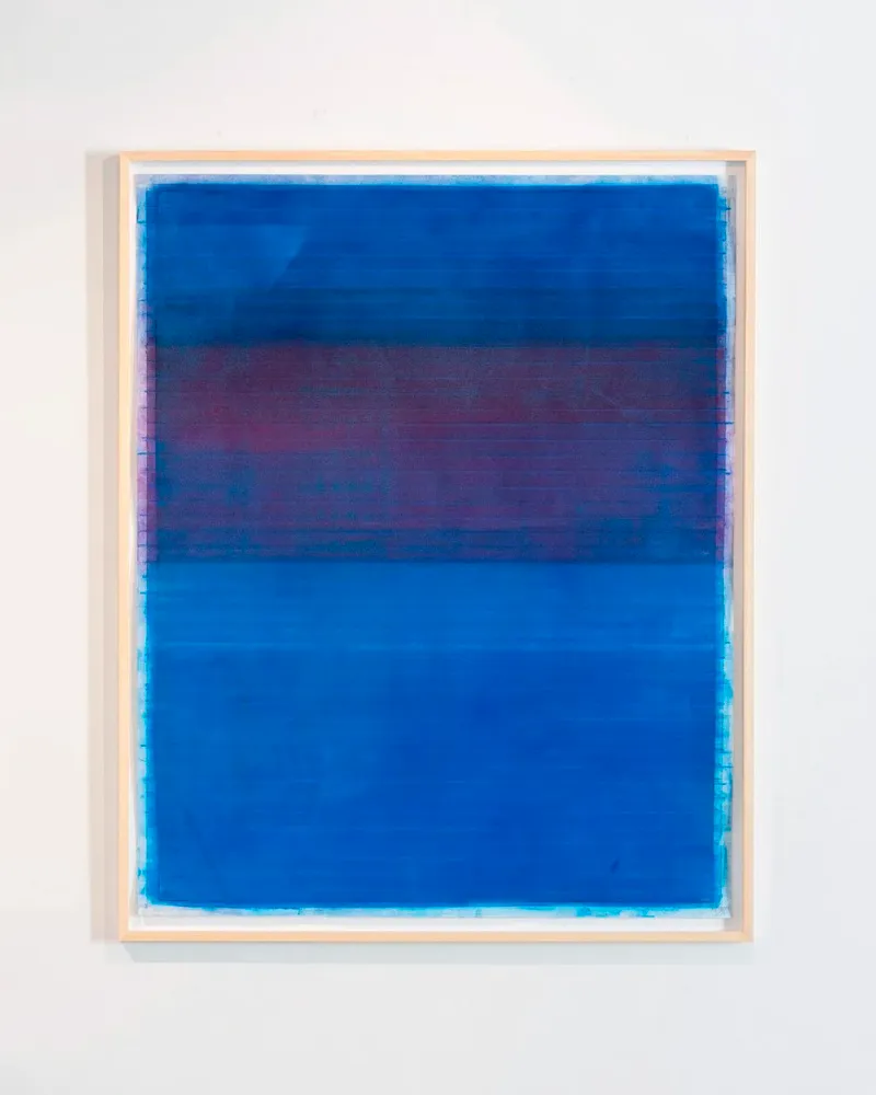 Ann Linn Palm Hansen: Hazed Chalk II, 2023
