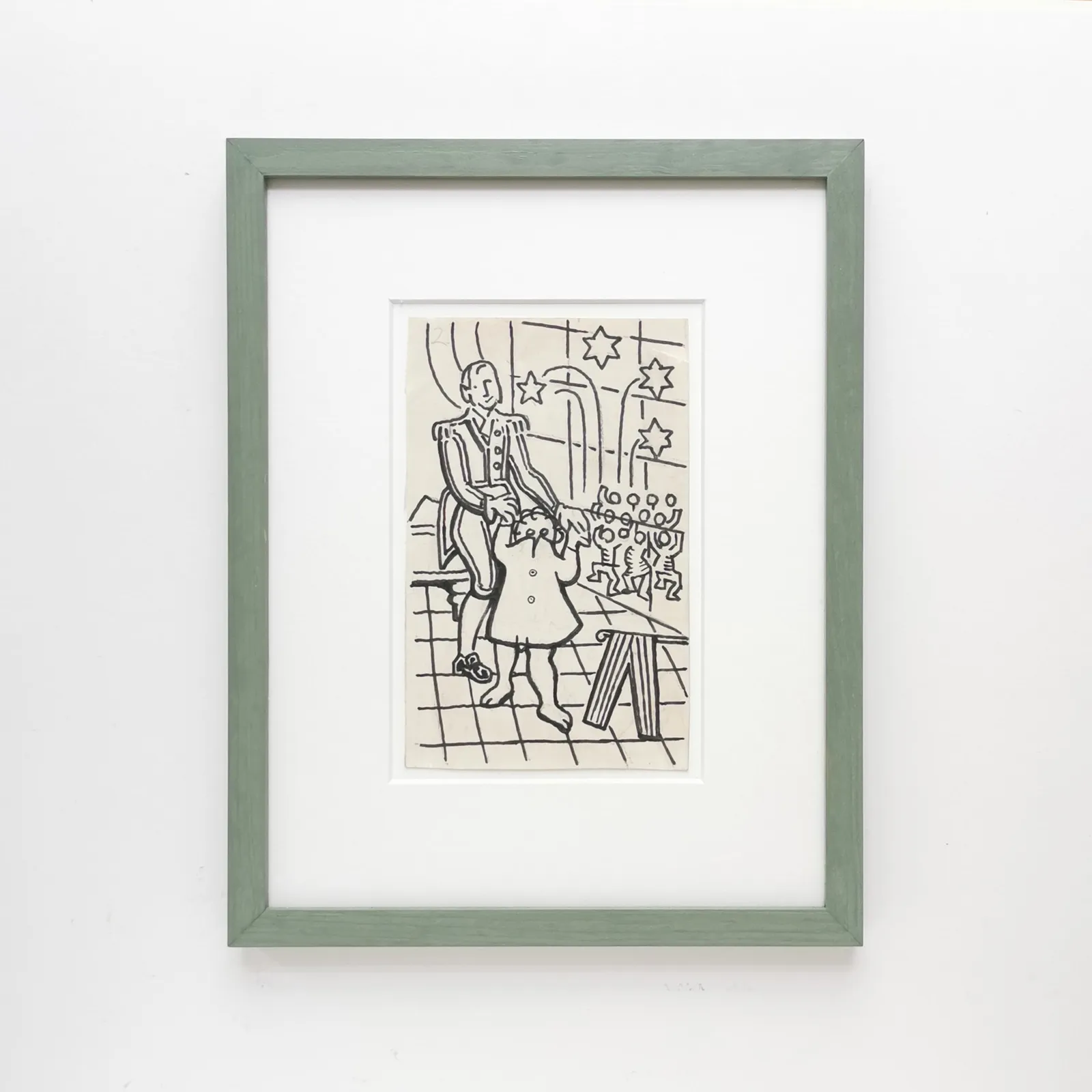 Henry Heerup: Originaltegning, 1958