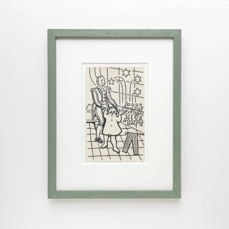 Henry Heerup: Originaltegning, 1958