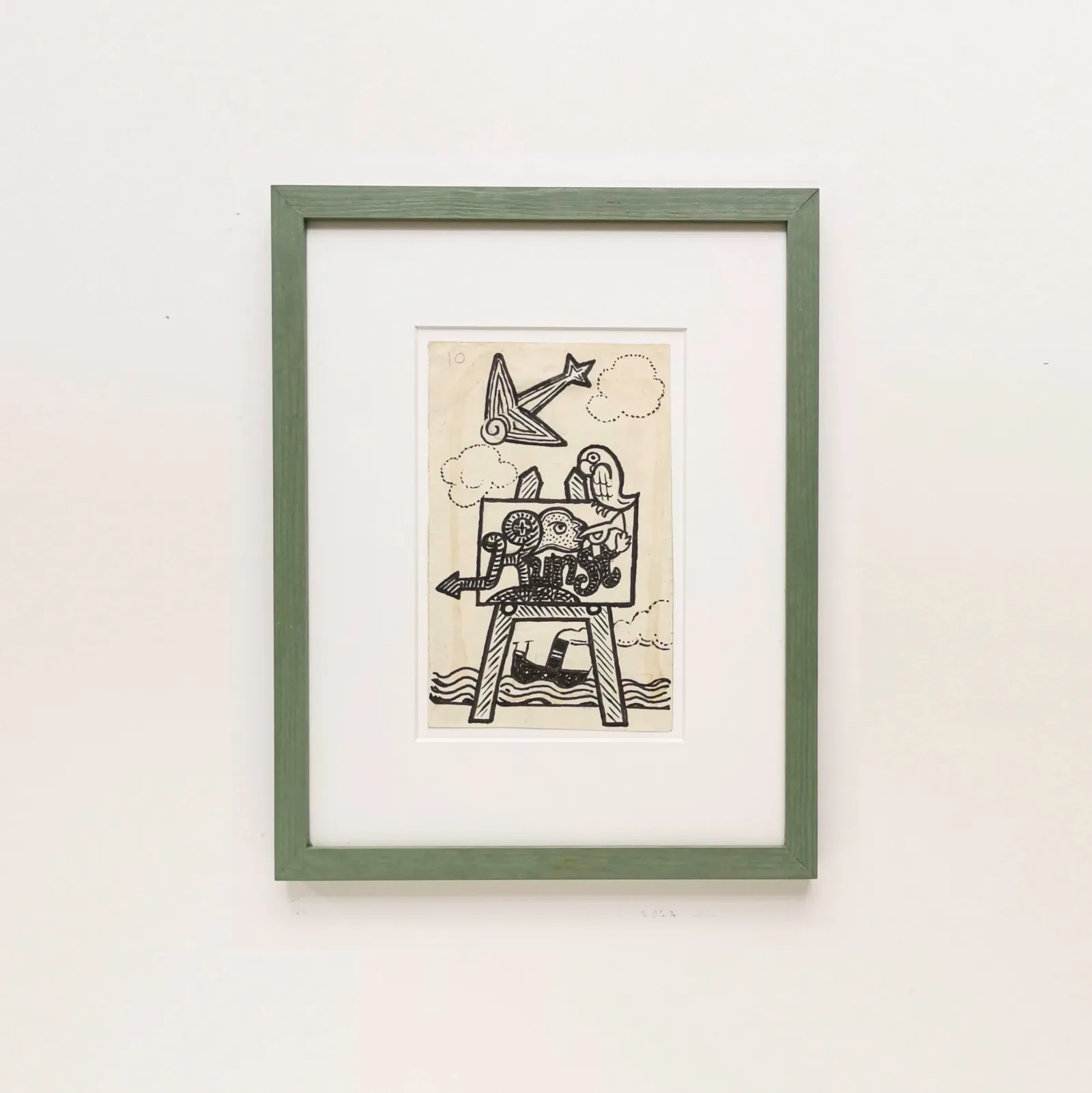 Henry Heerup: Originaltegning, 1958