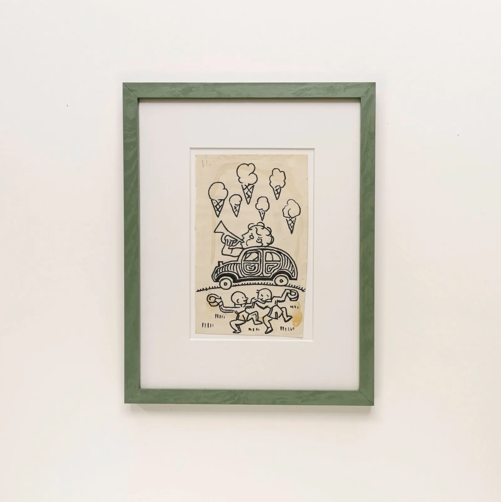 Henry Heerup: Originaltegning, 1958