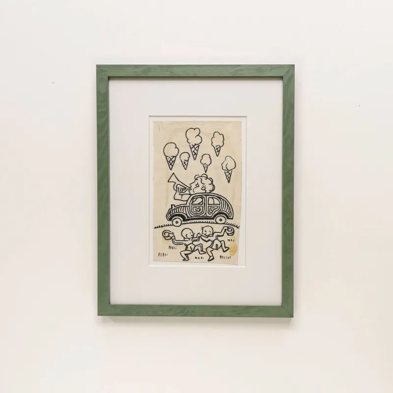 Henry Heerup: Originaltegning, 1958