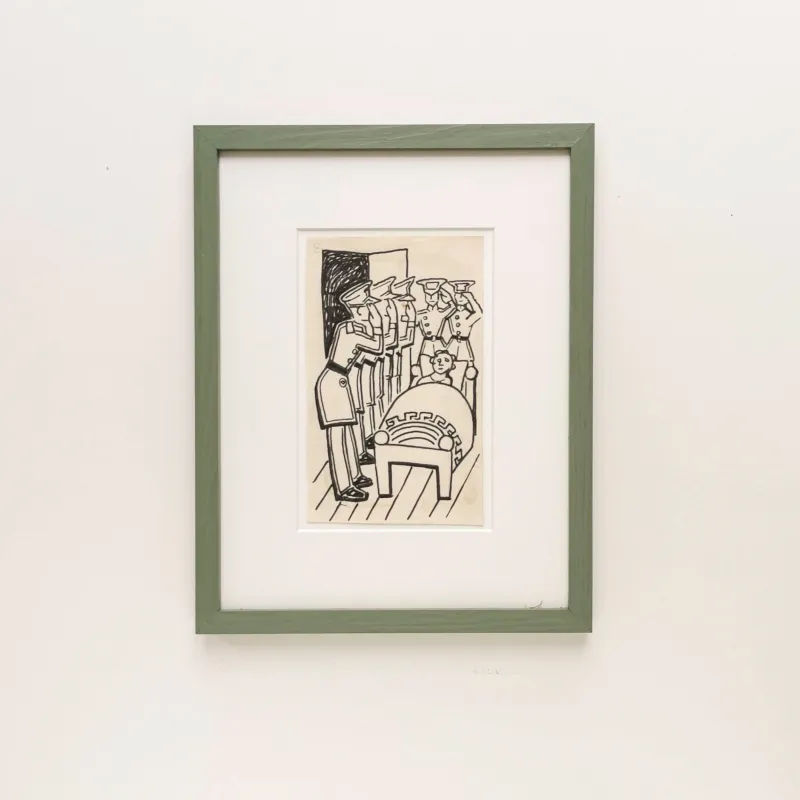 Henry Heerup: Originaltegning, 1958