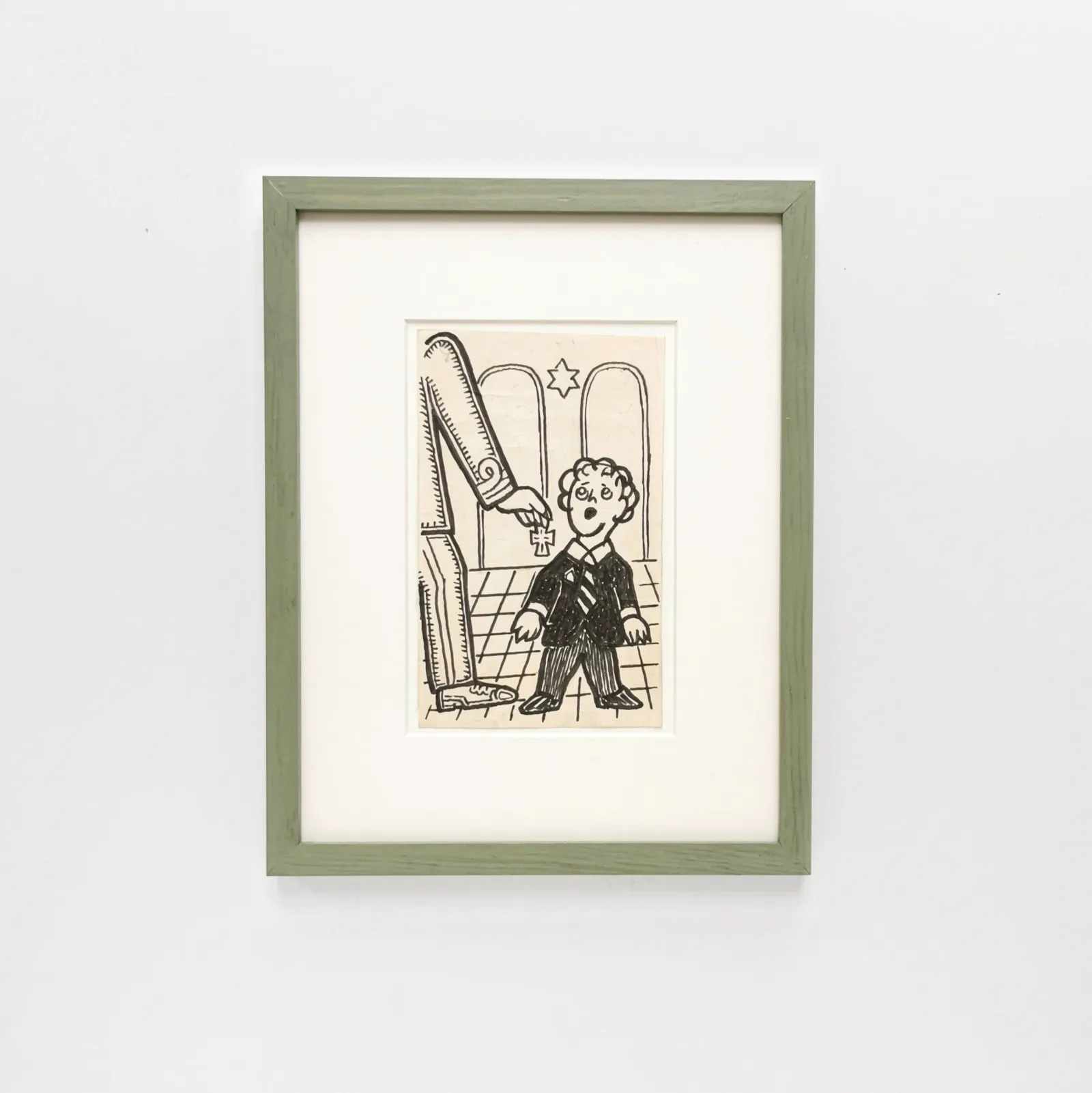 Henry Heerup: Originaltegning, 1958