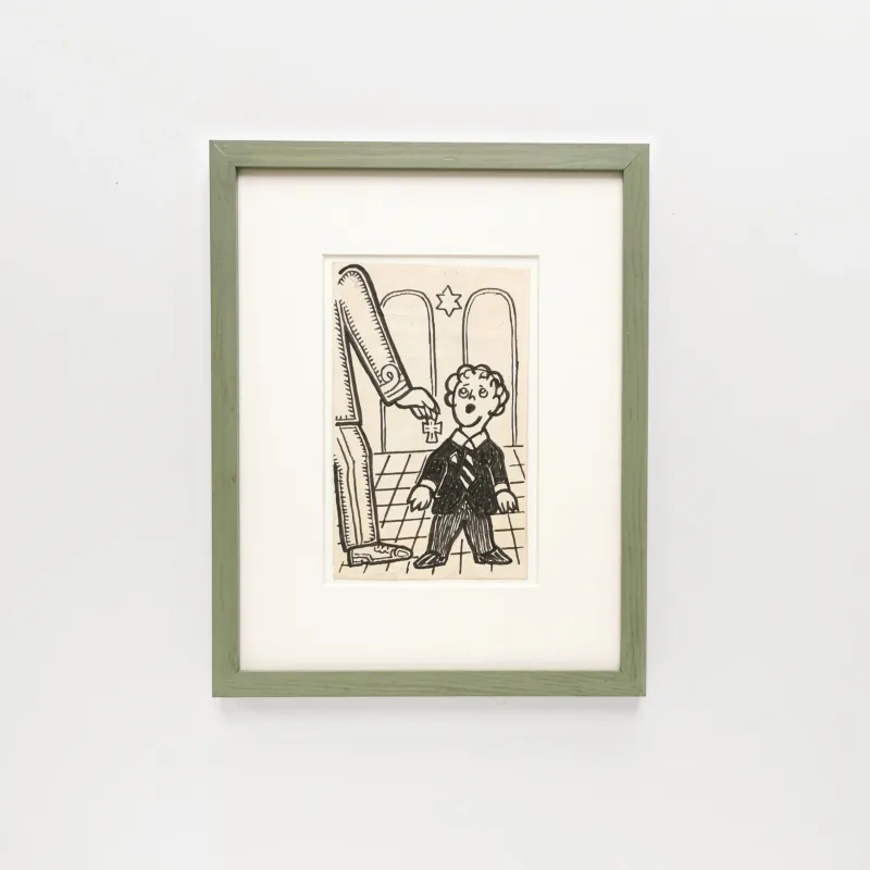 Henry Heerup: Originaltegning, 1958