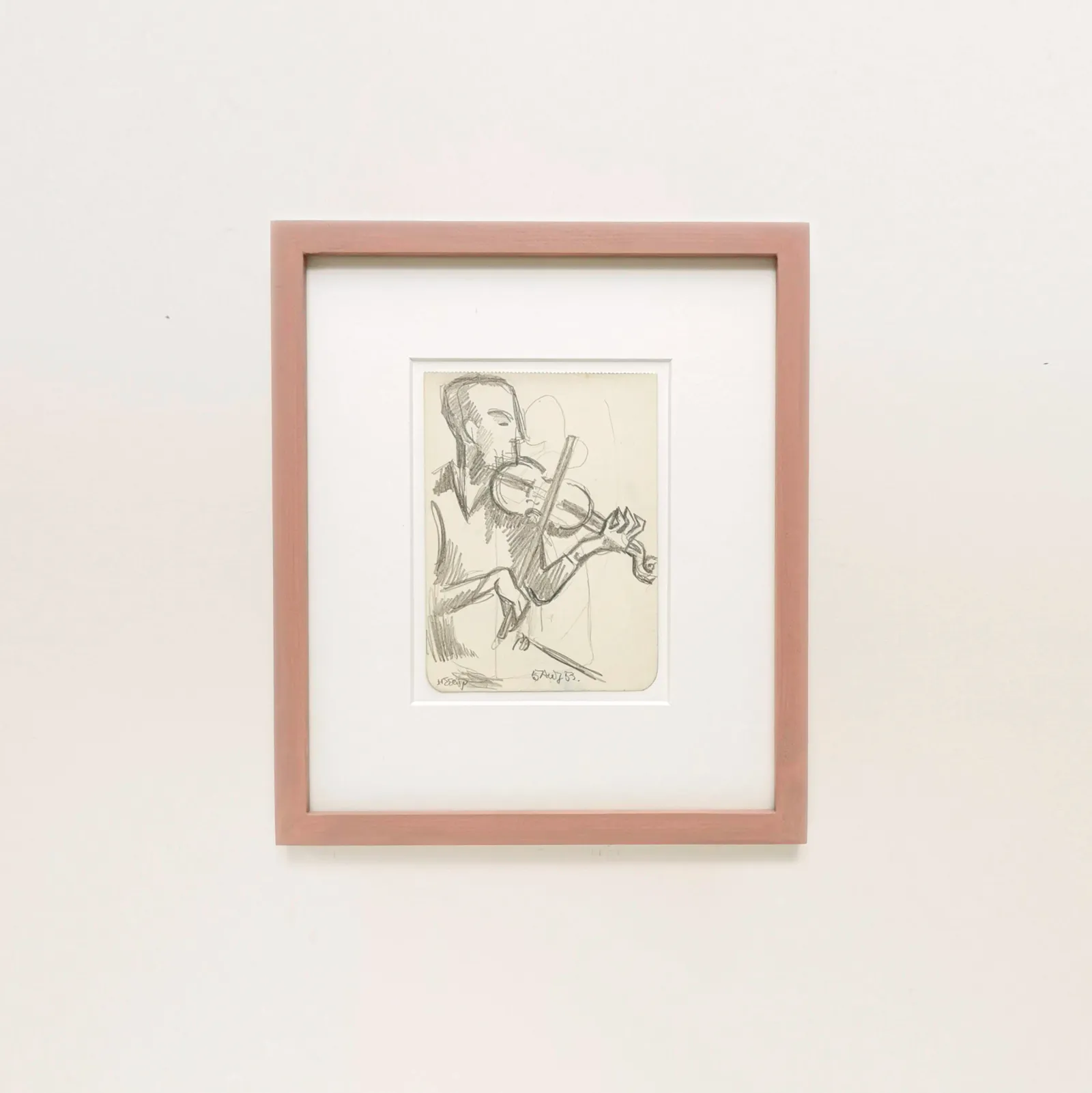 Henry Heerup: Violinist, 1953