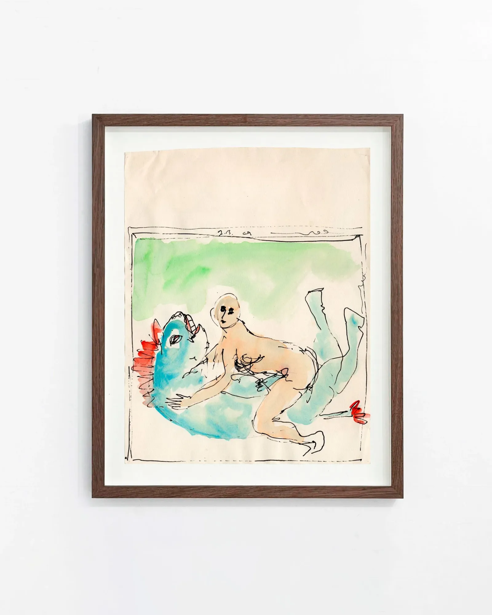 Jens Birkemose: Uden titel, 1969