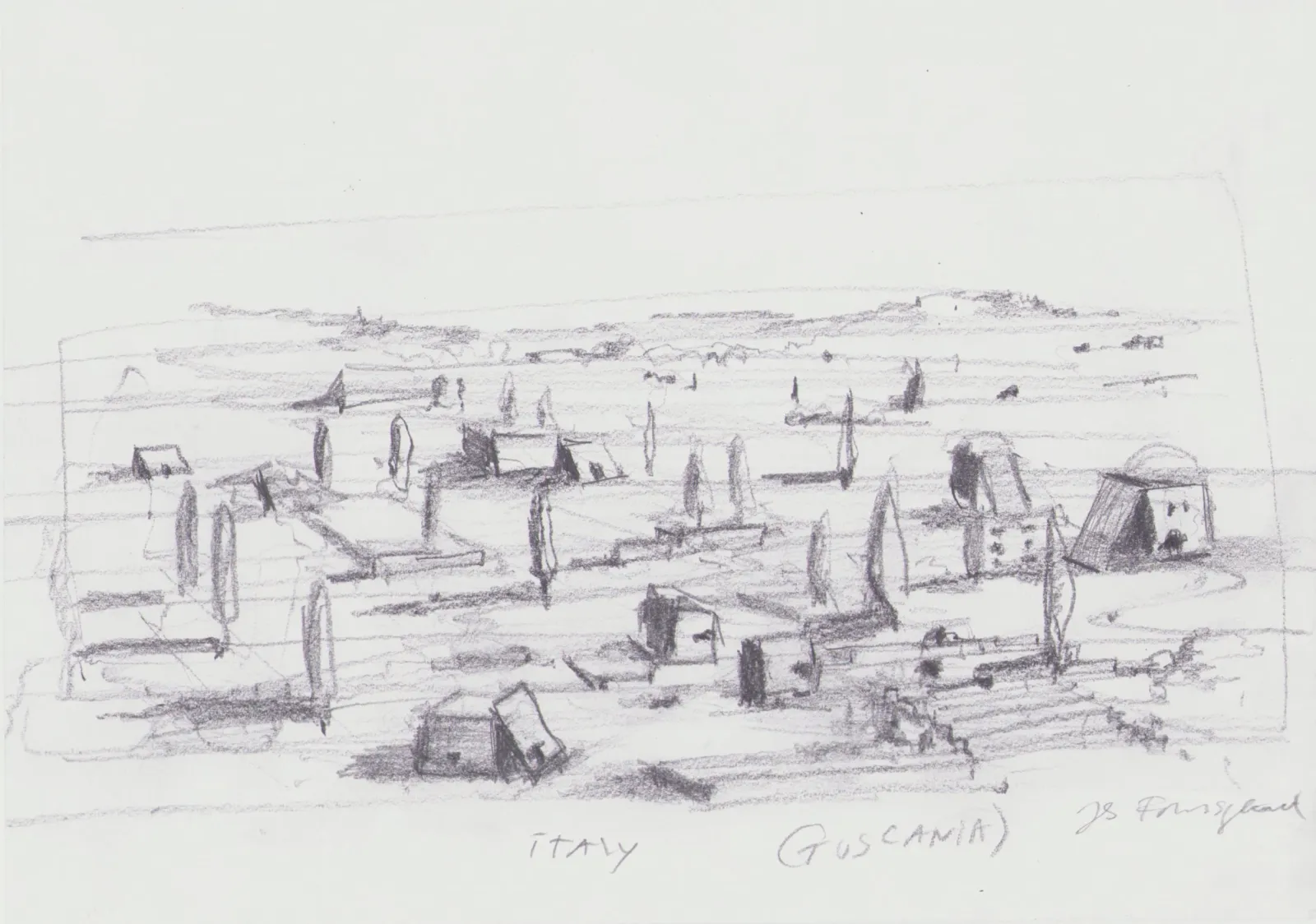 Jes Fomsgaard: Italy, Tuscania (no 2), 2022
