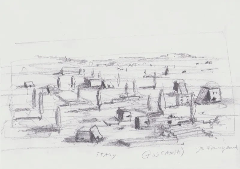Jes Fomsgaard: Italy, Tuscania (no 2), 2022