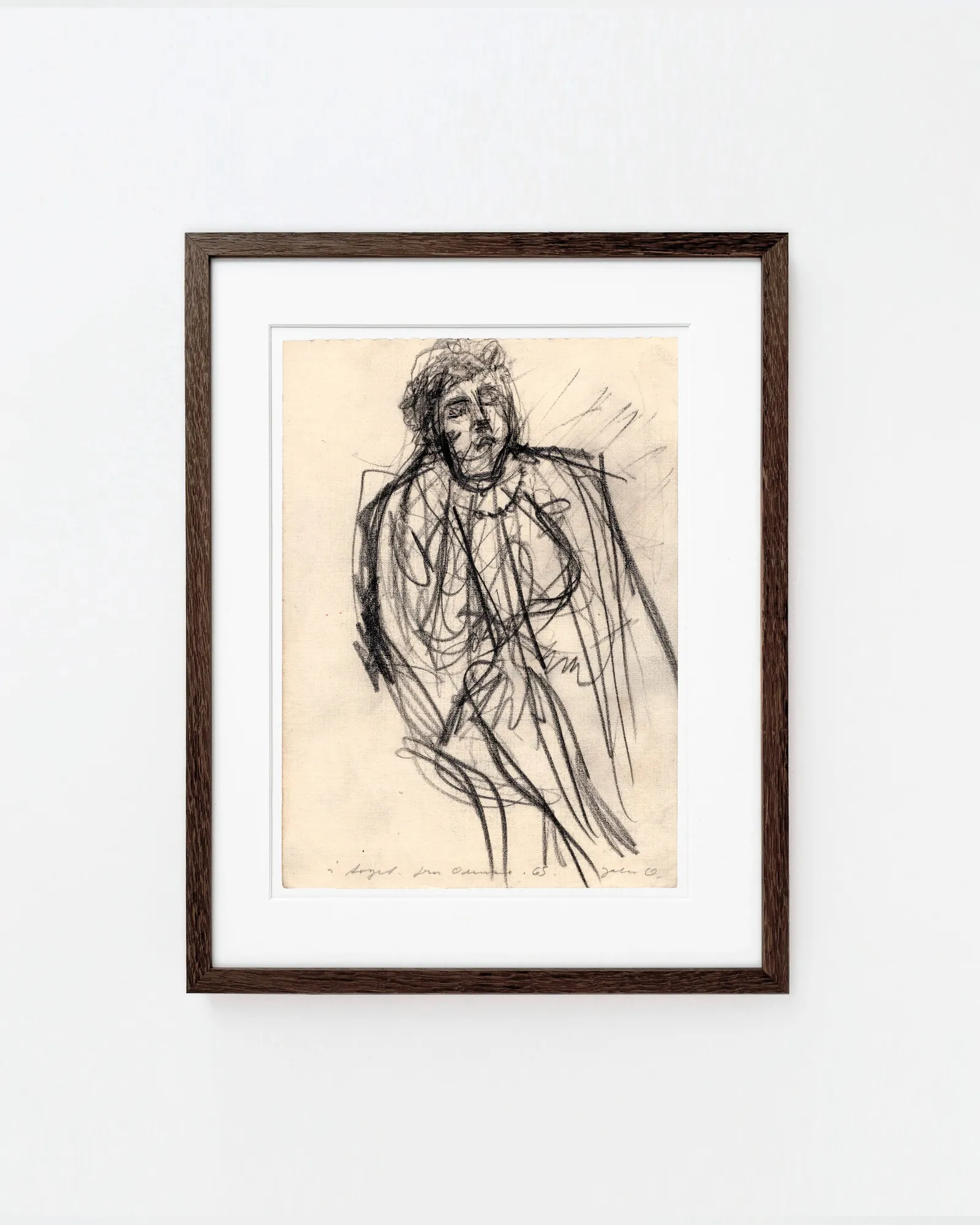 John Olsen: I toget fra Odense, 1965