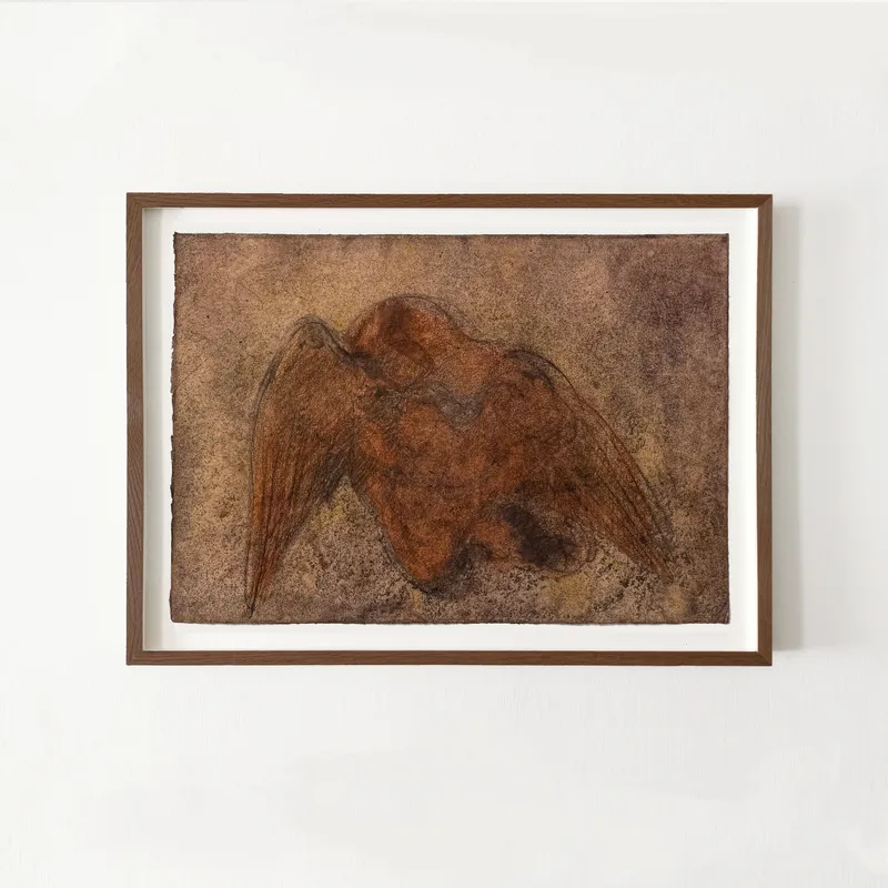 John Olsen: Vingestudie, u.d.