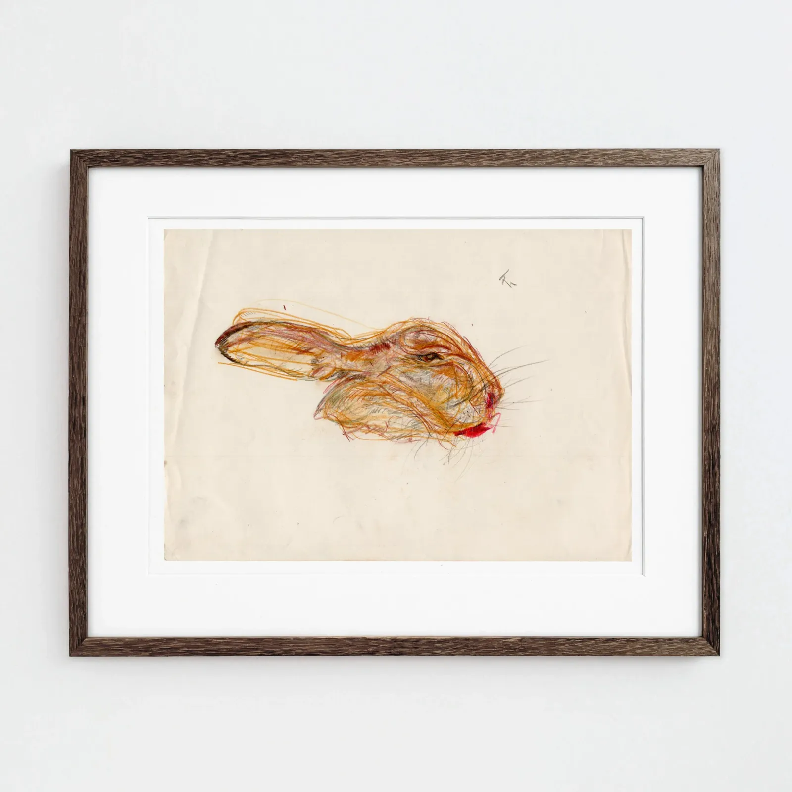 John Olsen: Død hare, u.d.