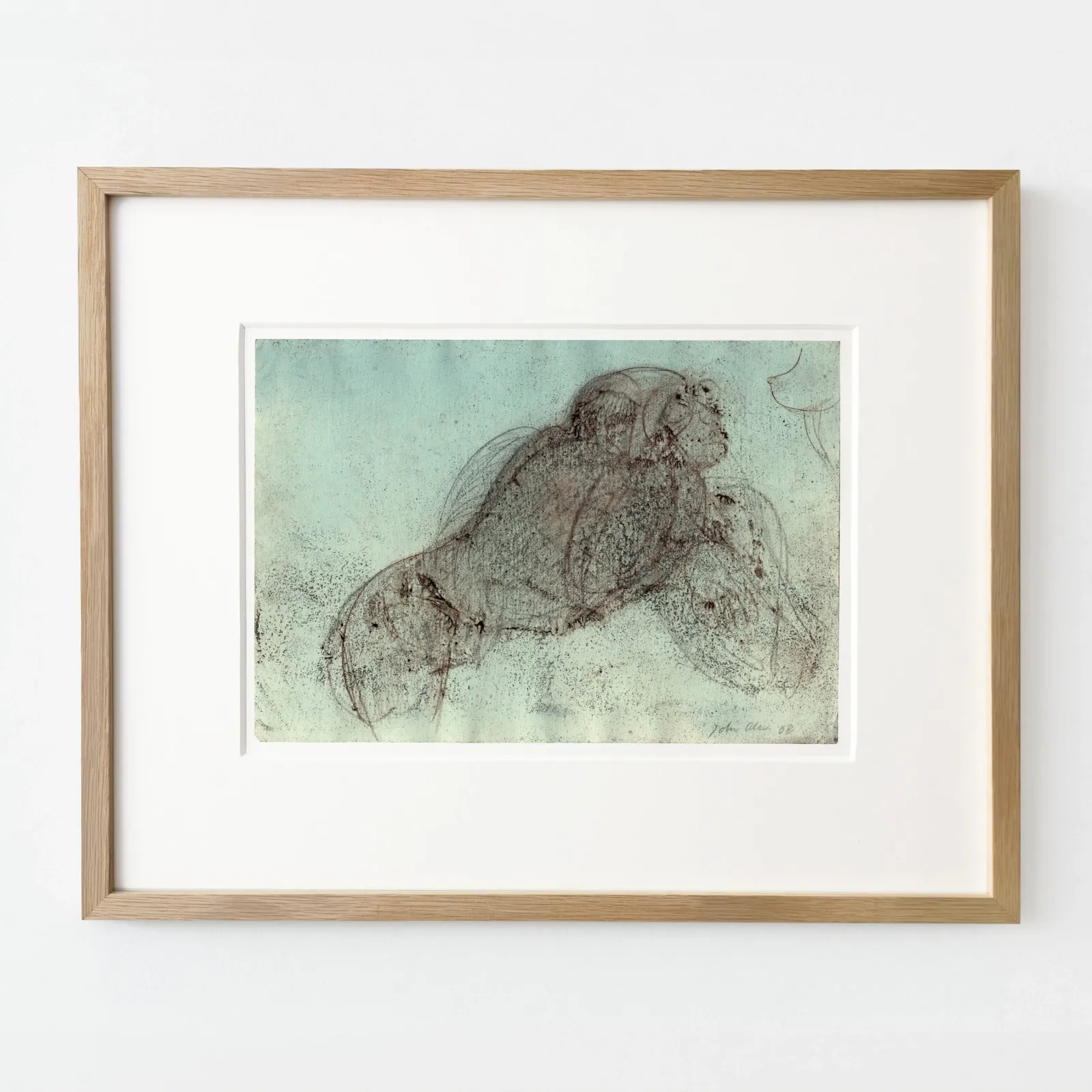 John Olsen: Bevinget figur, 2008