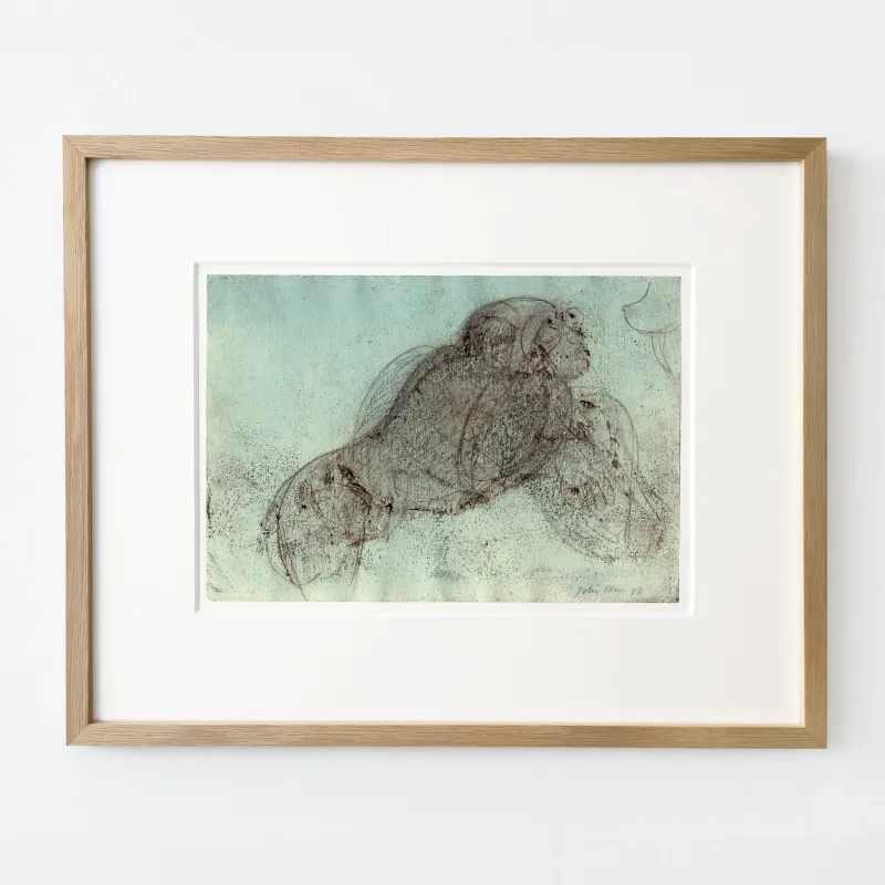 John Olsen: Bevinget figur, 2008