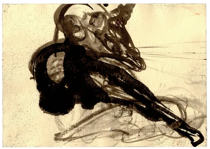 John Olsen: Fuglekranie, 2007