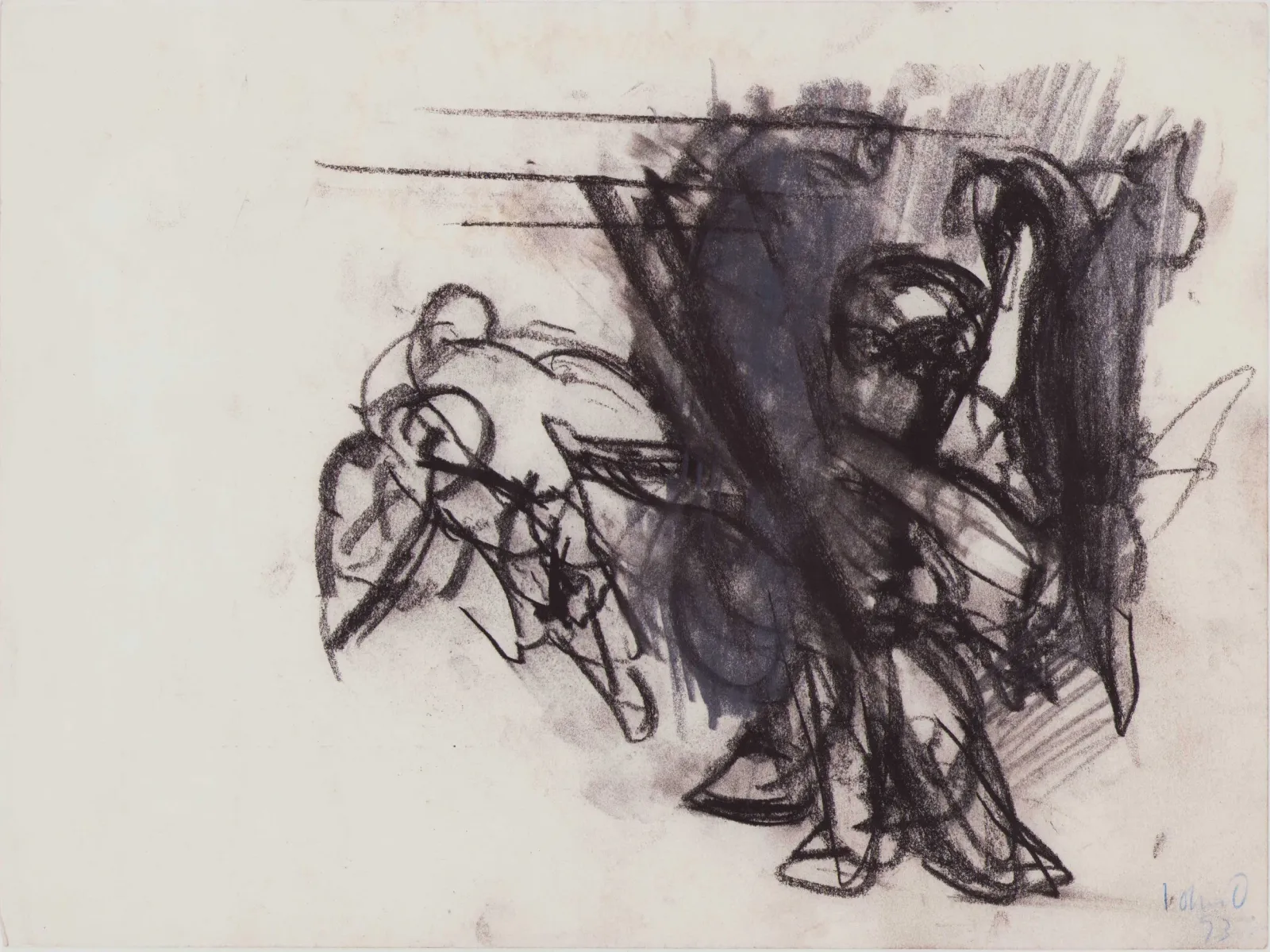 John Olsen: Tumult med fugle, 1993
