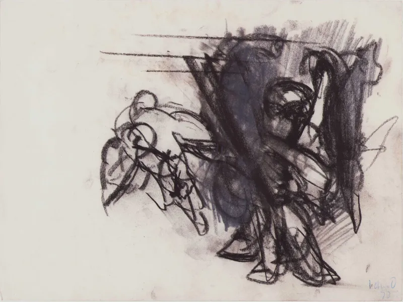 John Olsen: Tumult med fugle, 1993