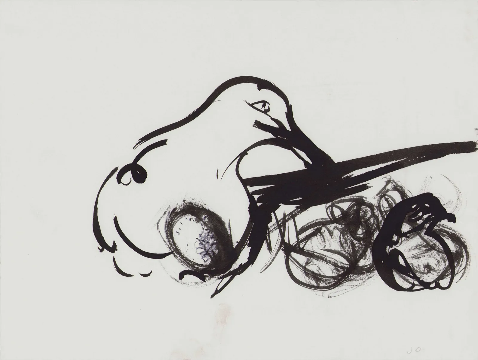 John Olsen: Fugl med sine æg