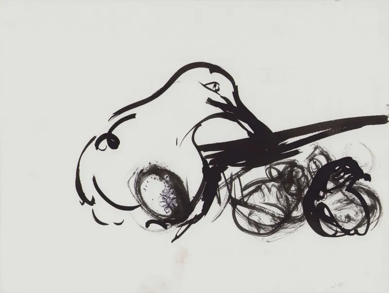 John Olsen: Fugl med sine æg