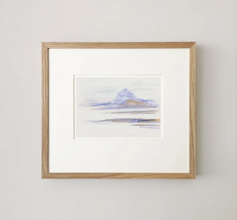 John Olsen: Mývatn (island), sand. 1984