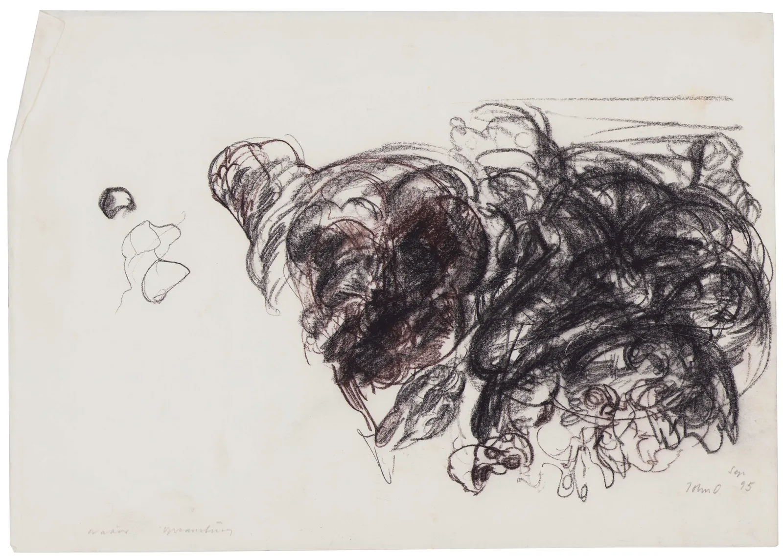John Olsen: Røg, 1995