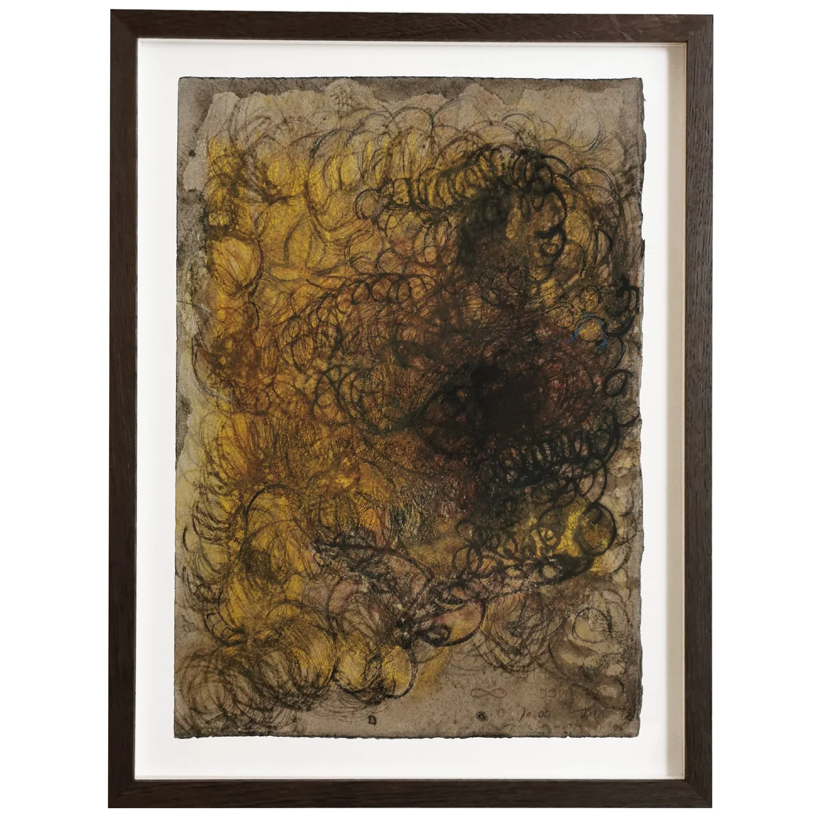 John Olsen: Gul figur, 2009