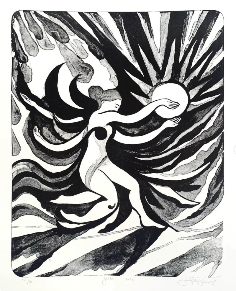 Johanne Helga Heiberg: Yalda, 2023 (Inkl. indramning)