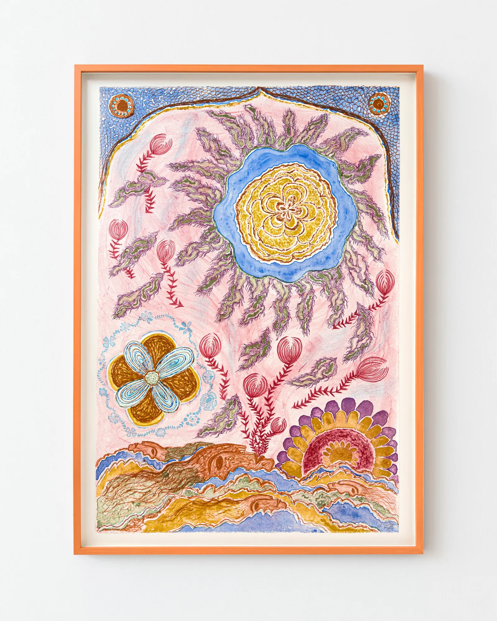 Cecilia Fiona: Roses in the End, 2023 (inkl. indramning)