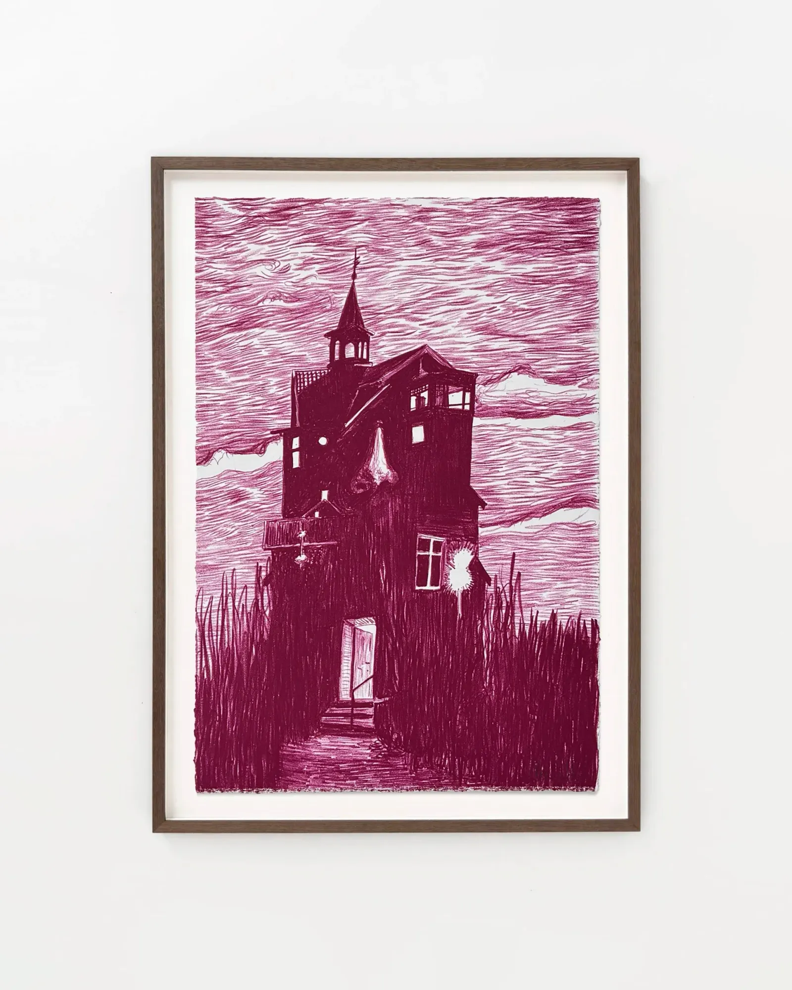 Morten Schelde: Dream Within A Dream (House), 2025 (Inkl. indramning)