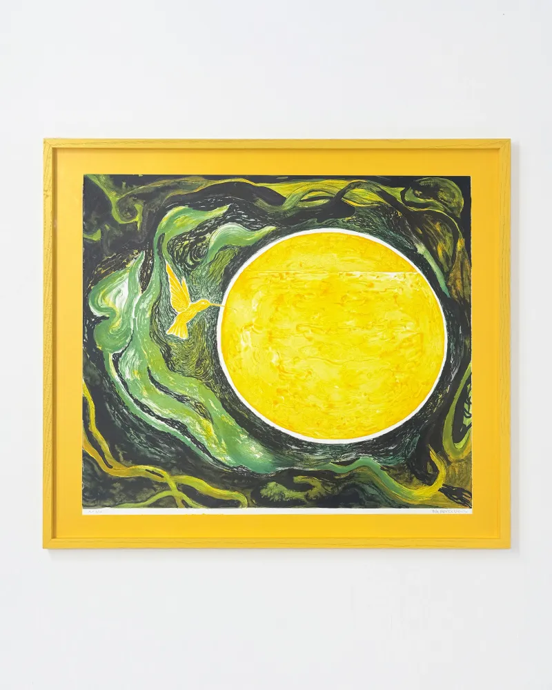 Mie Mørkeberg: Portal (Kolibri), 2021 (inkl. indramning)