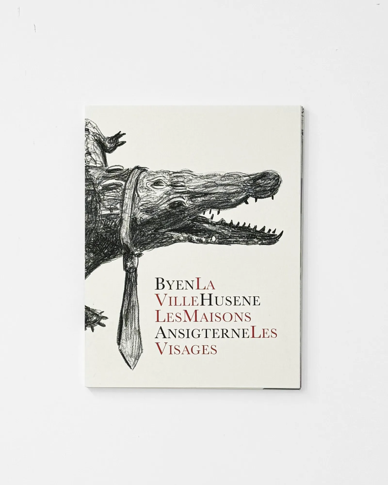 MORTEN SCHELDE: "BYEN HUSENE ANSIGTERNE" INKL. 8 LITOGRAFIER