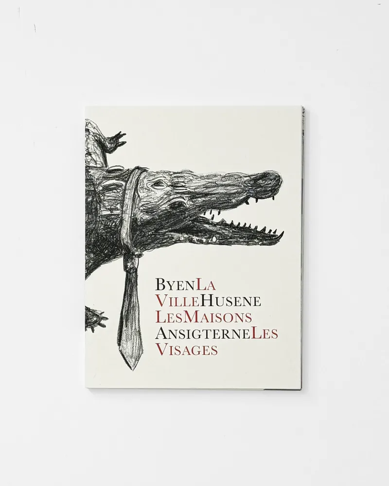MORTEN SCHELDE: "BYEN HUSENE ANSIGTERNE" INKL. 8 LITOGRAFIER