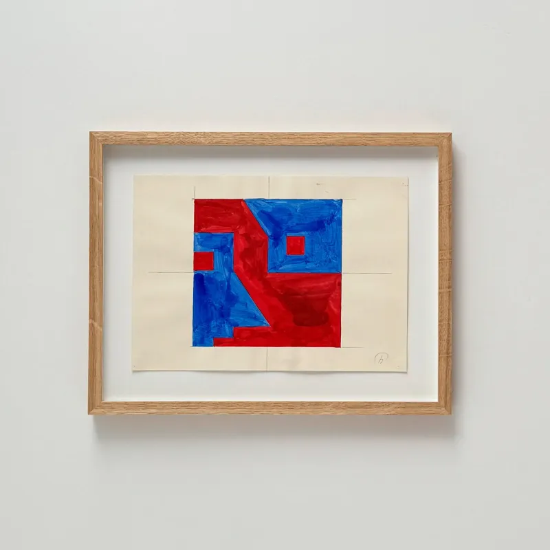 Albert Mertz: Portrait Series No. 4, 1990