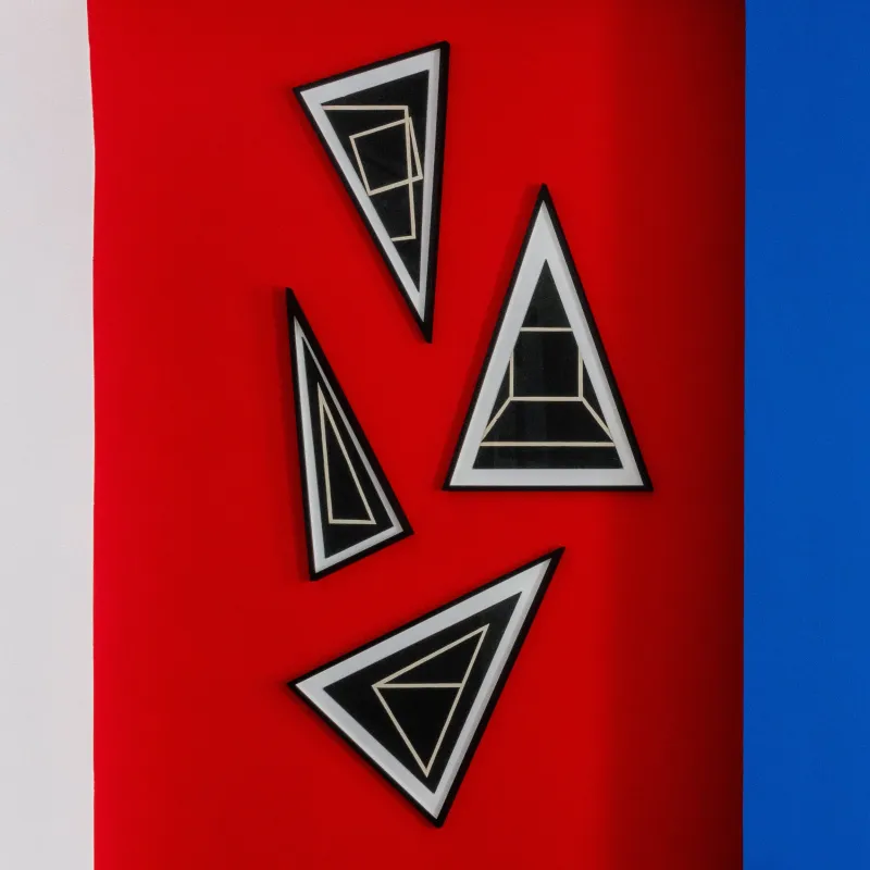 Albert Mertz: Four Triangles, 1987