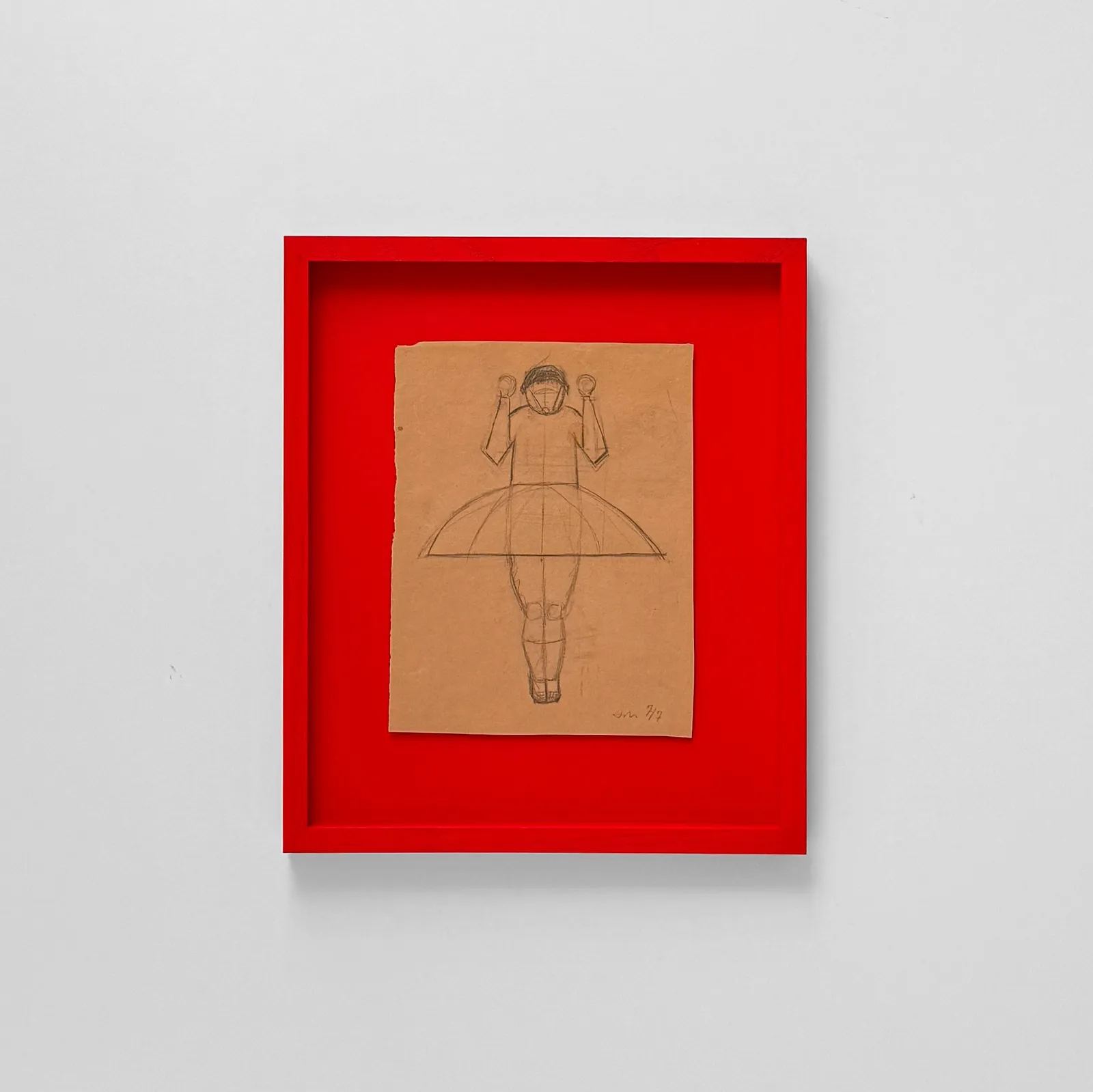 Albert Mertz: Sjippeskitse (nr 7/7), 1956