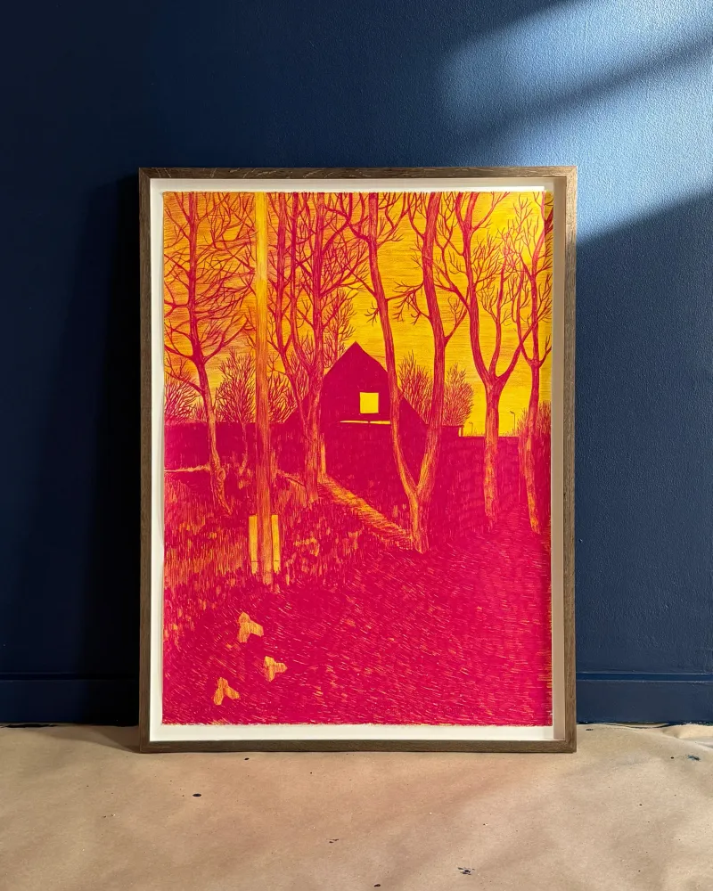 Morten Schelde: House at Dawn, 2022