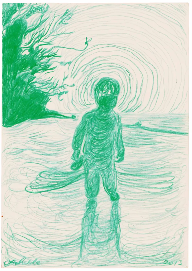 Morten Schelde: Grøn dreng, 2013