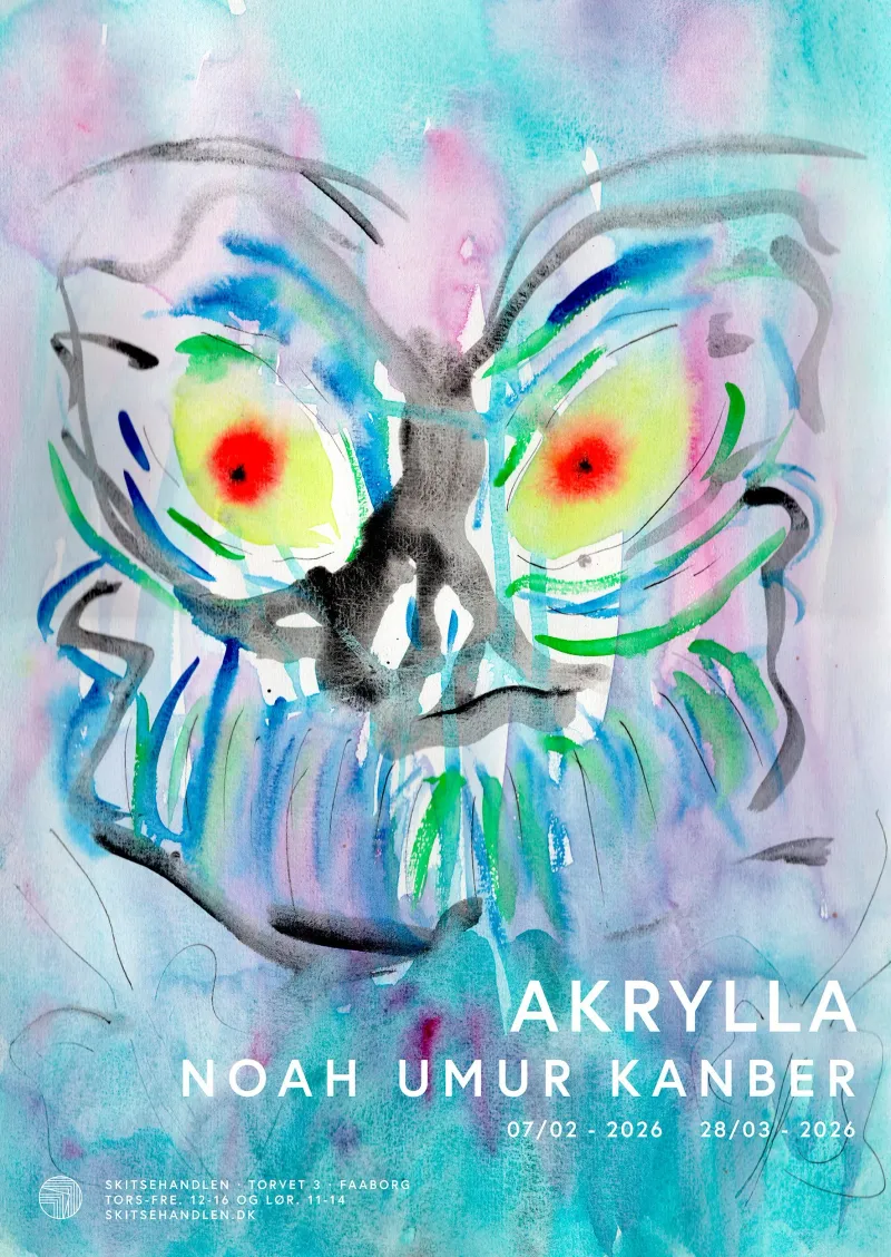 Noah Umur Kanber: Akrylla (Udstillingsplakat)