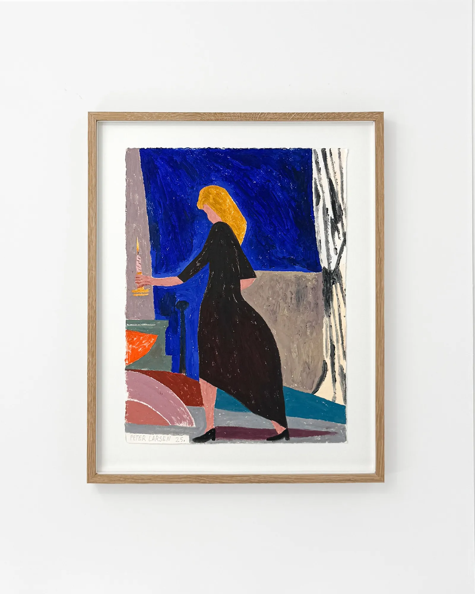 Peter Larsen: Lysbærer i ultramarin, 2025