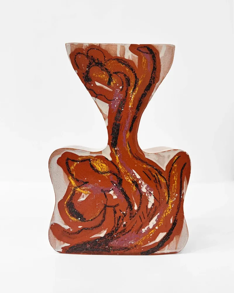Petra Börner: Abstractfloral Rond 4